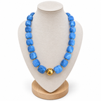 Blue Crush Necklace & Bracelet Combo