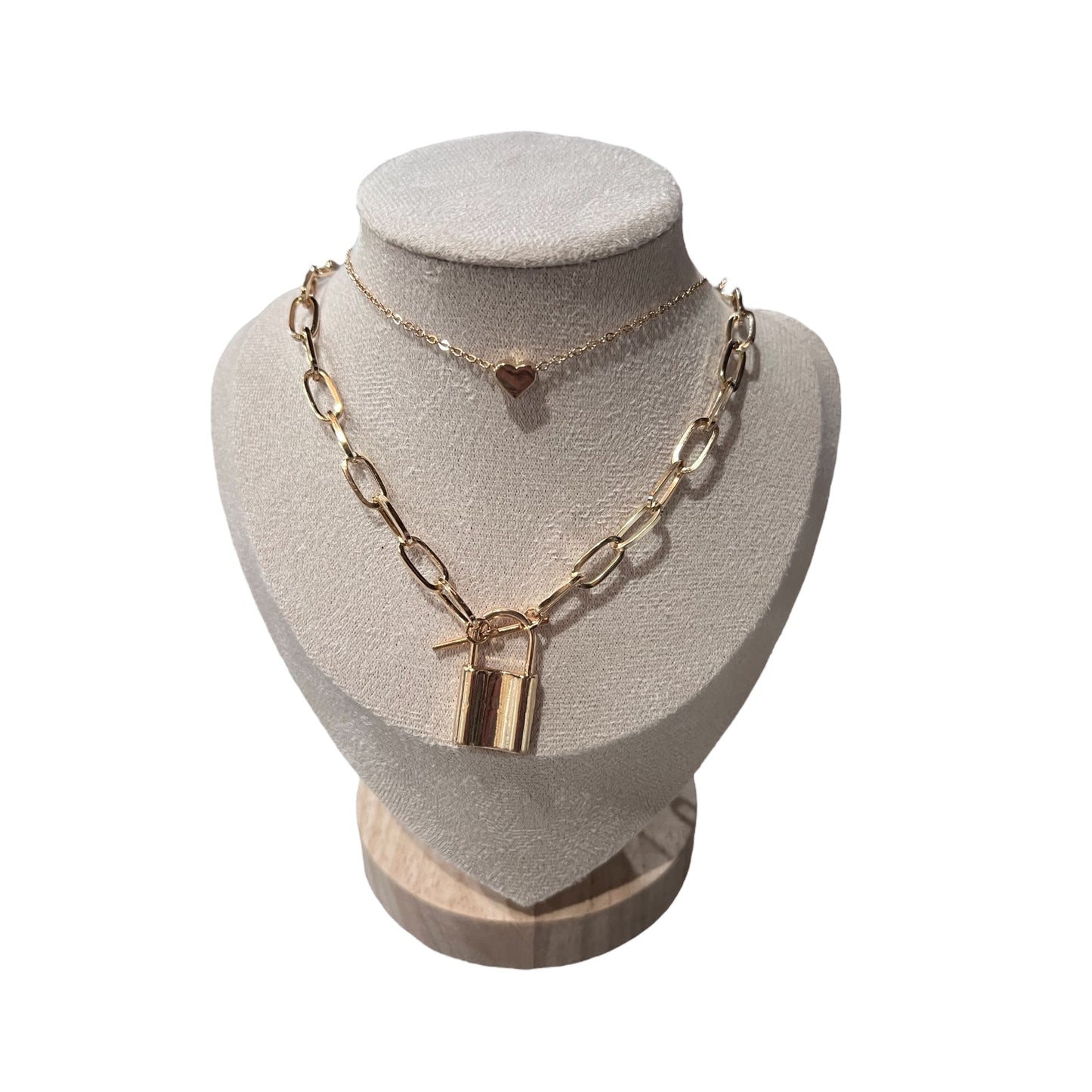 Heart and lock stack