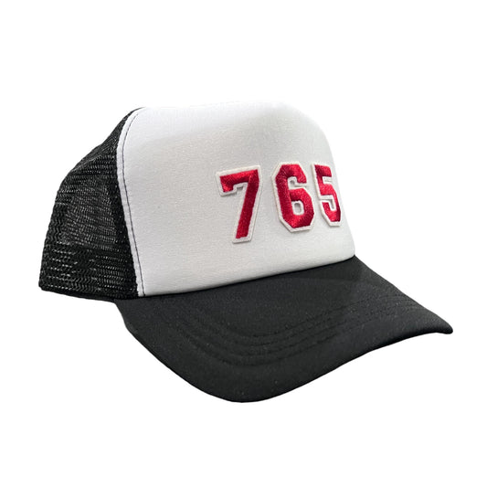 “Dial it in” area code trucker hat