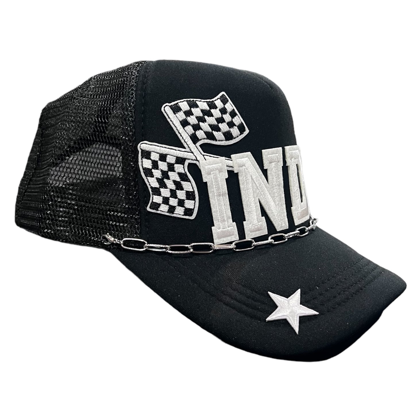 “Let’s Race” Indy trucker hat