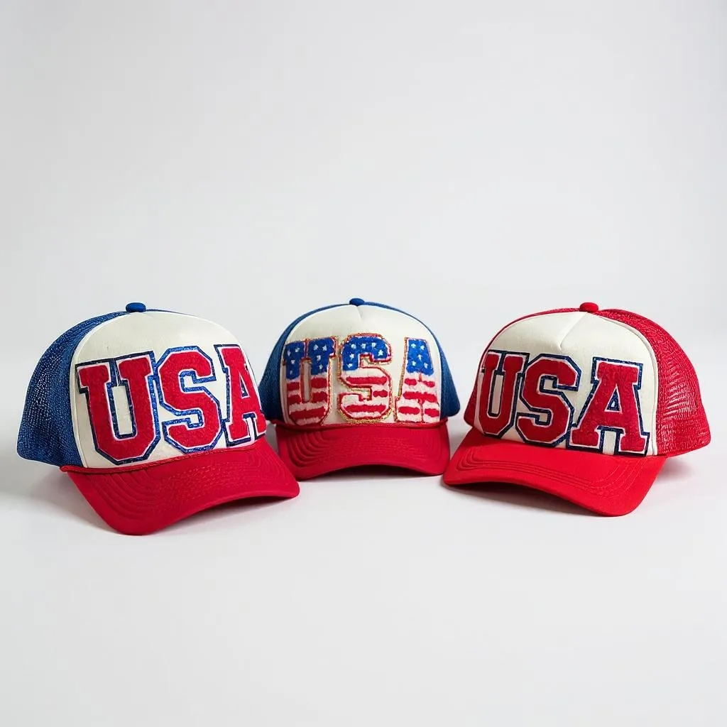 “USA” Trucker Hats