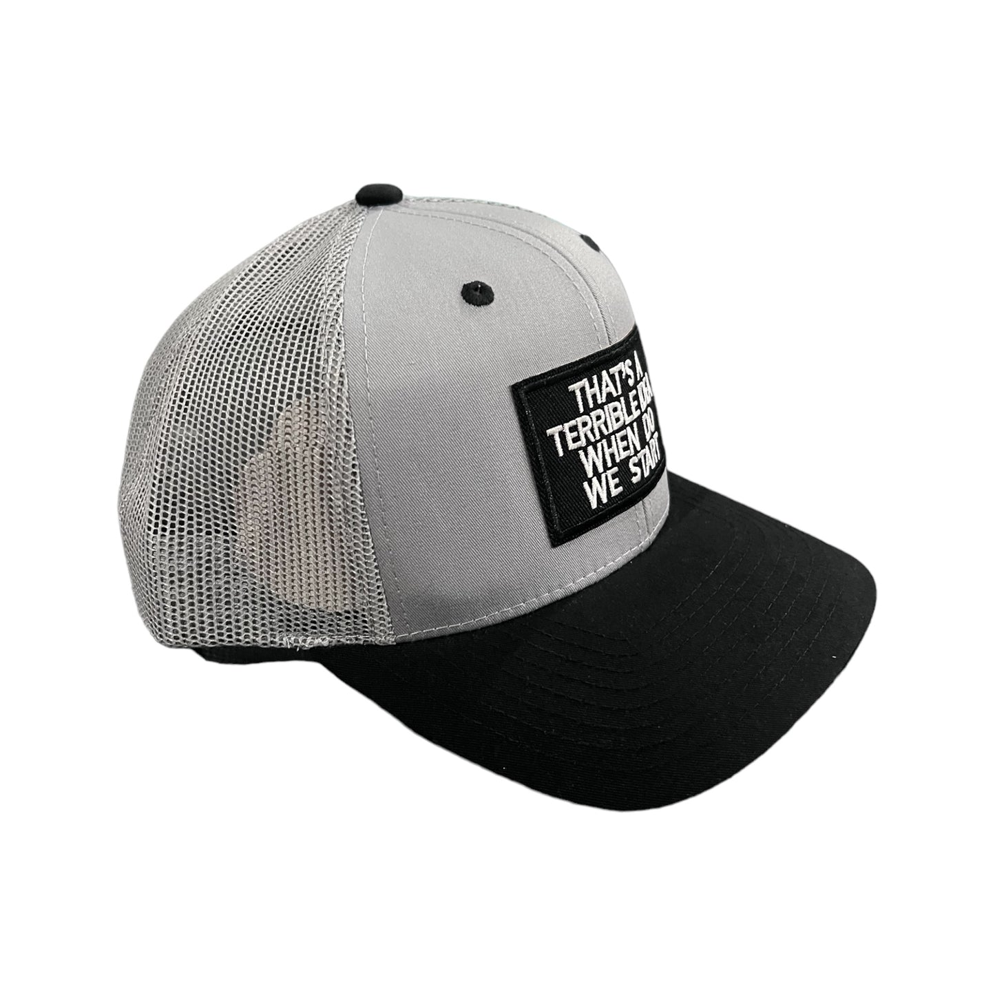 “Terrible Idea” trucker hat