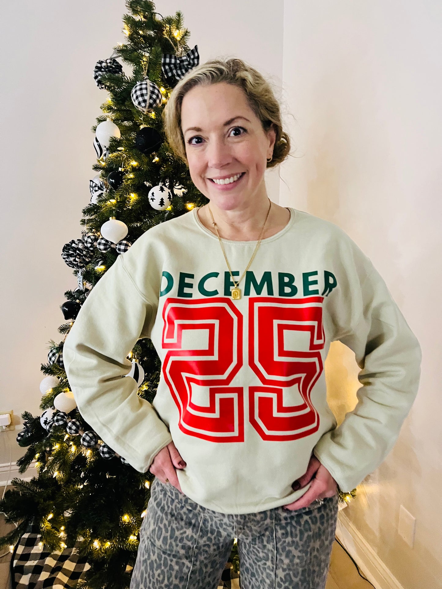 December 25 Jersey Sweatshirt