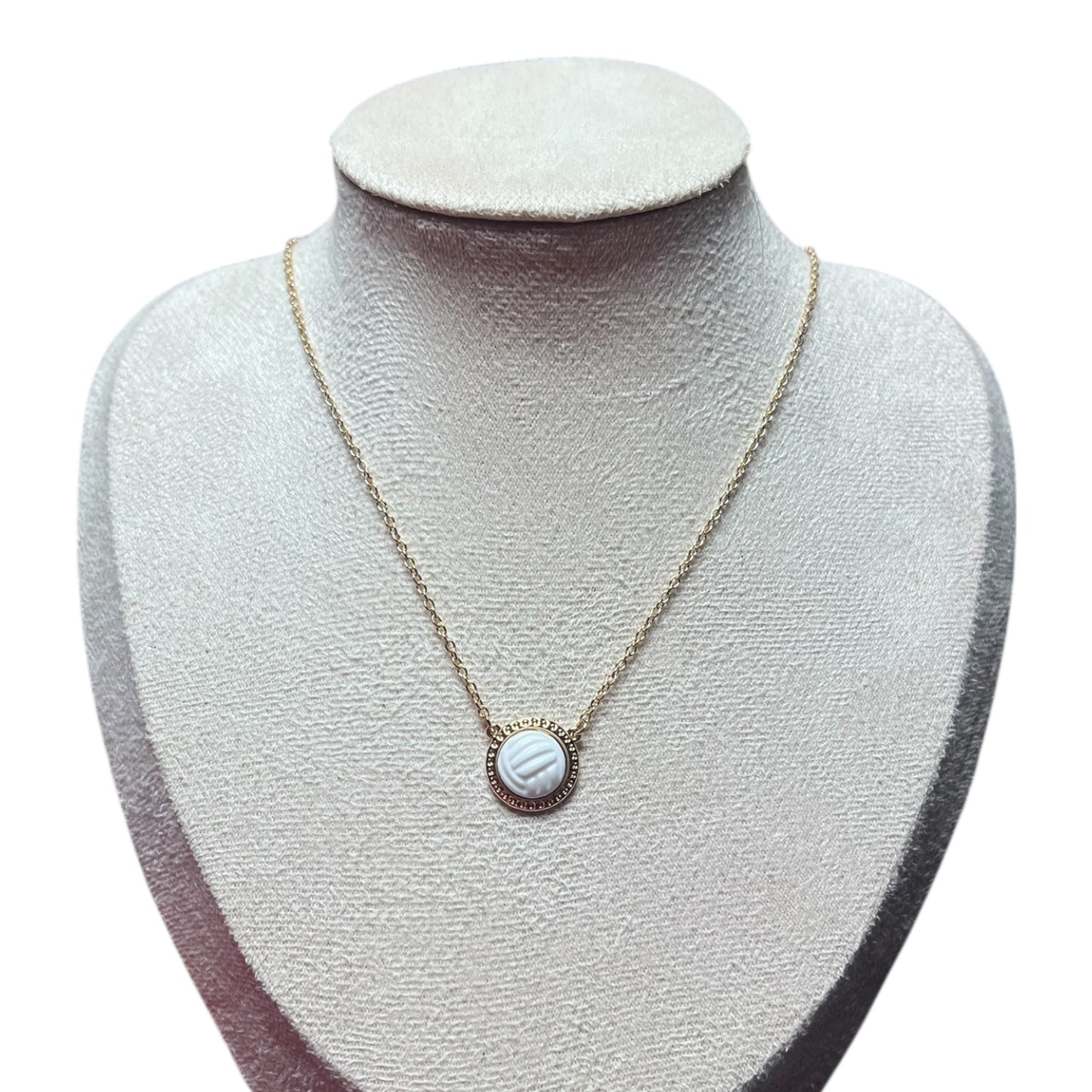 “All Star” sports medallion necklace