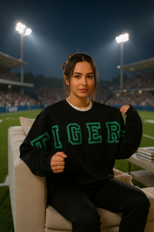 TIGERS Sleeve Design Sweatshirt