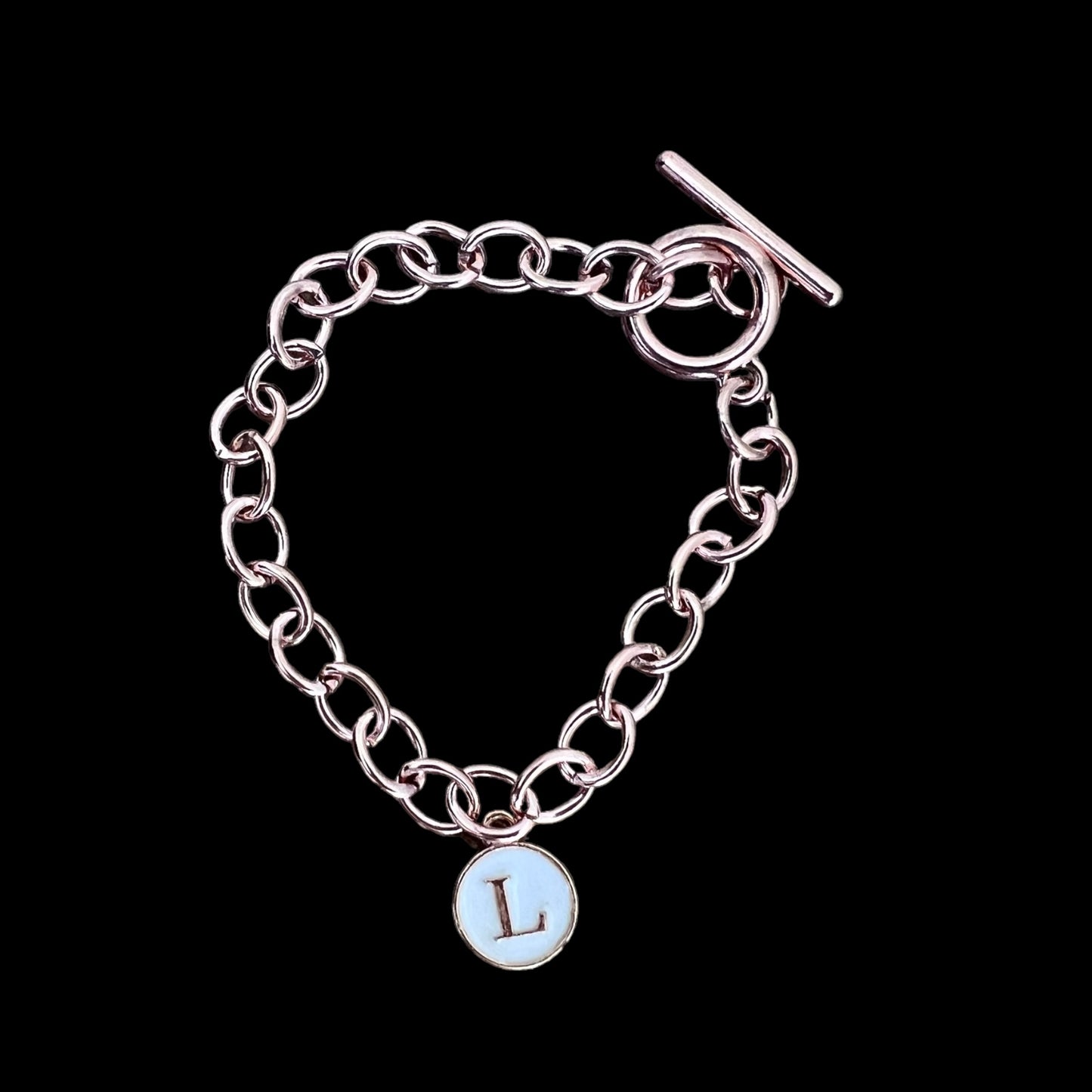 “Yorktown” initial bracelet