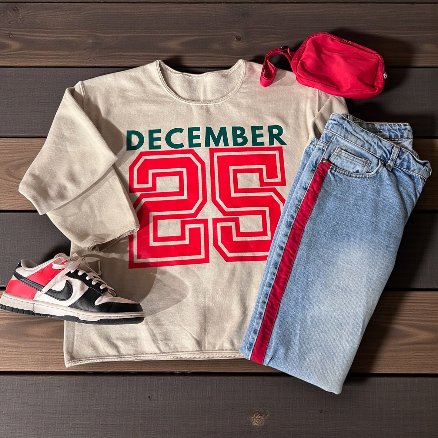 December 25 Jersey Sweatshirt