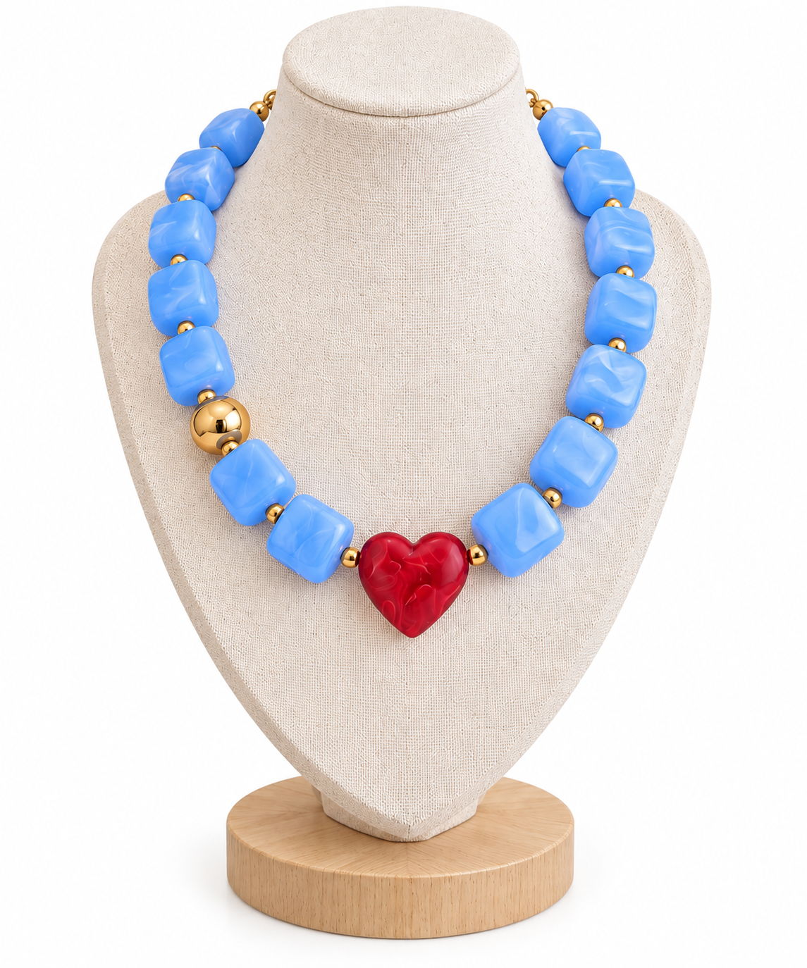Rebel Red & Powder Blue Jewelry Combo