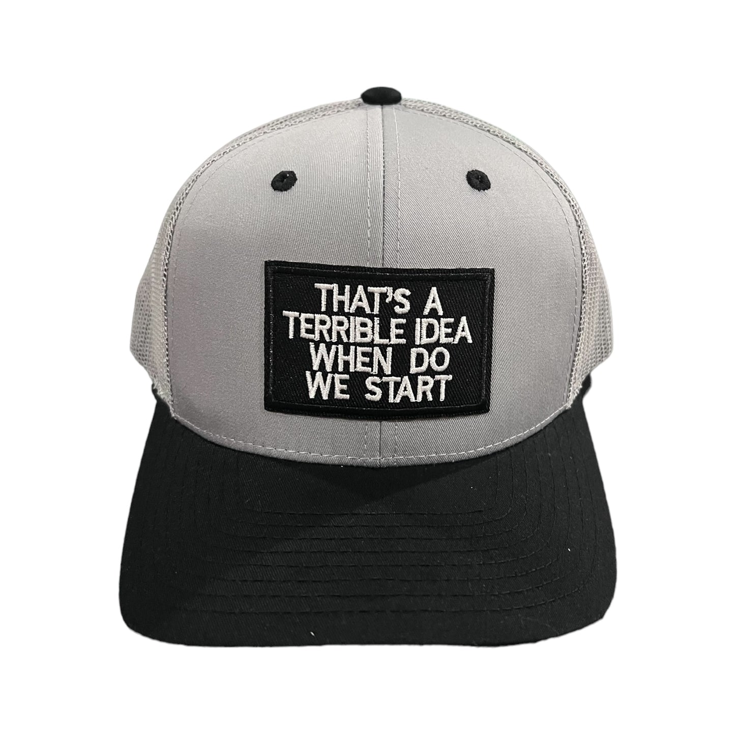 “Terrible Idea” trucker hat