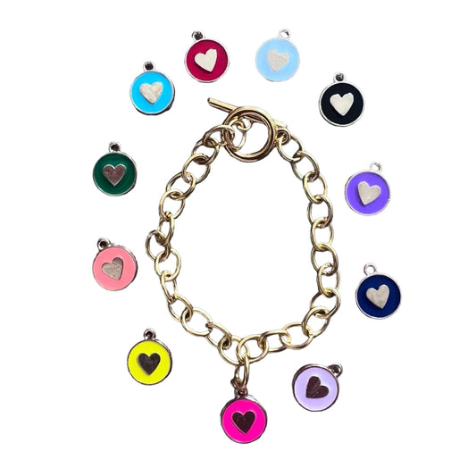 “Cali” heart bracelet