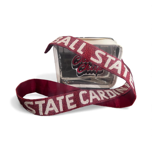 Ball State Cardinals purse strap