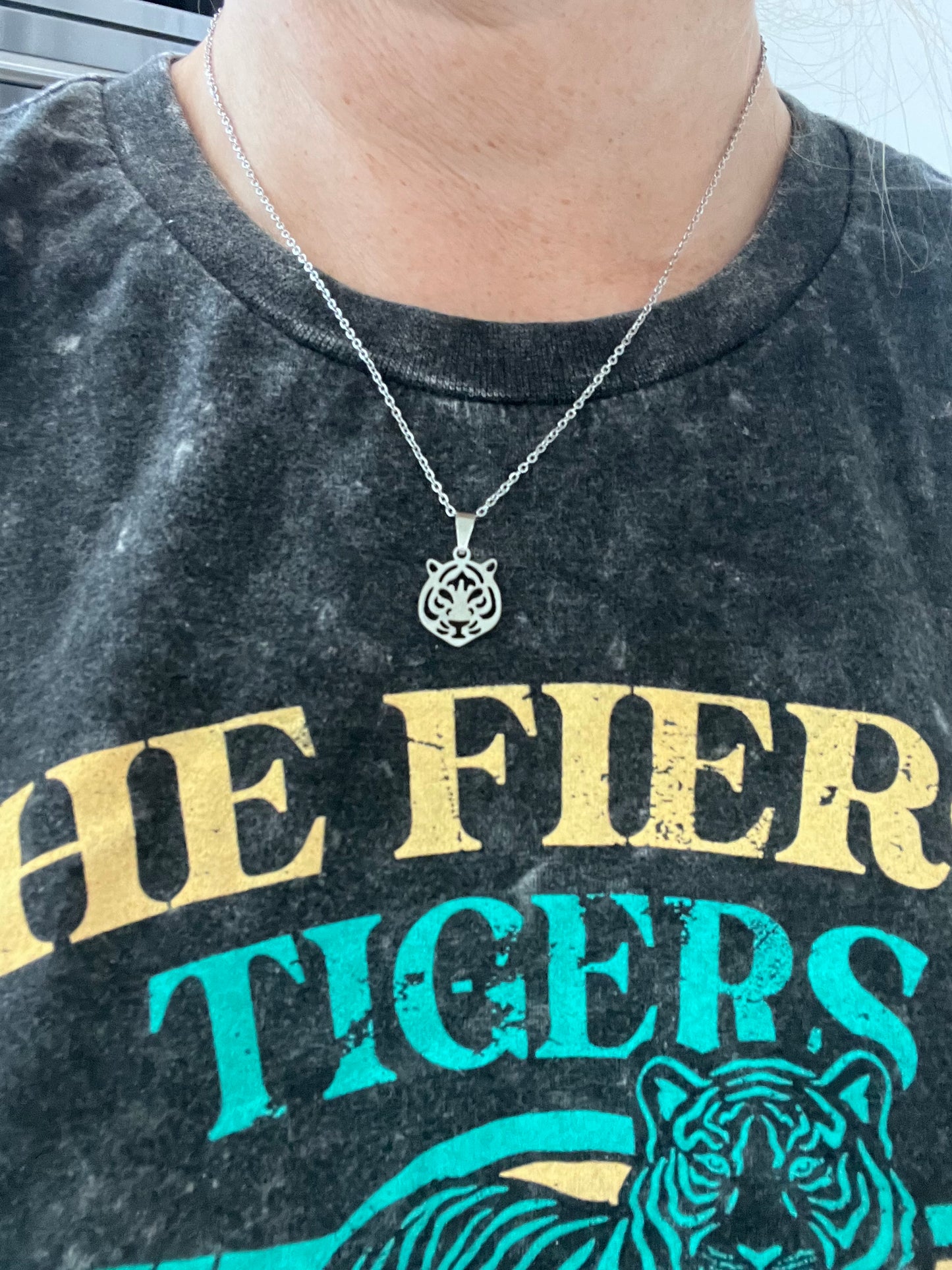 “Go Tigers” necklace & earring set