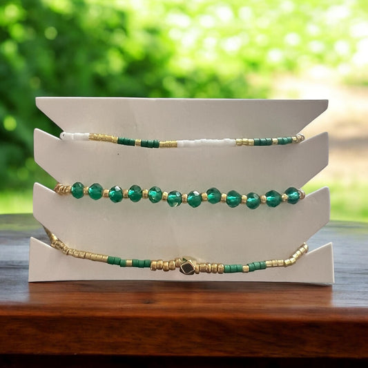 “YTown Stack” set of 3 bracelets