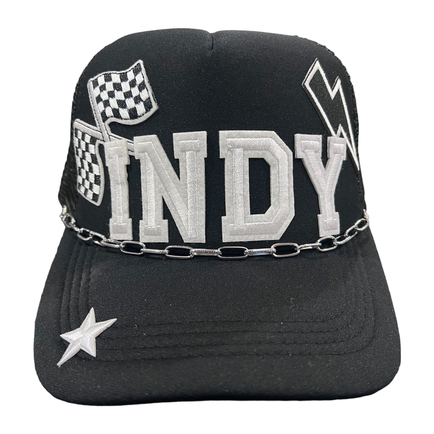 “Let’s Race” Indy trucker hat