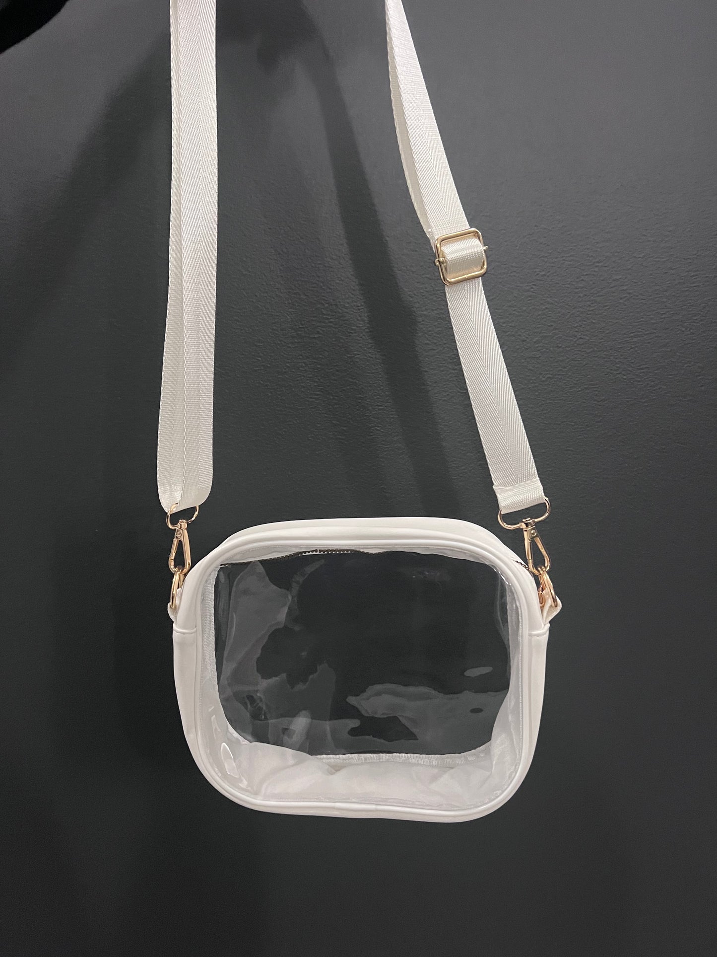 “Game Day” clear stadium crossbody
