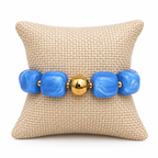 Blue Crush Necklace & Bracelet Combo