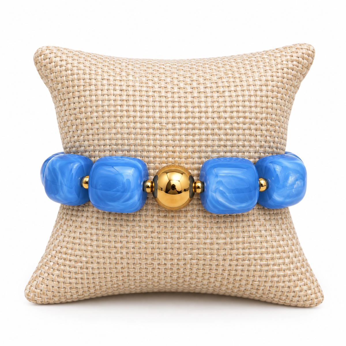 Blue Crush Necklace & Bracelet Combo