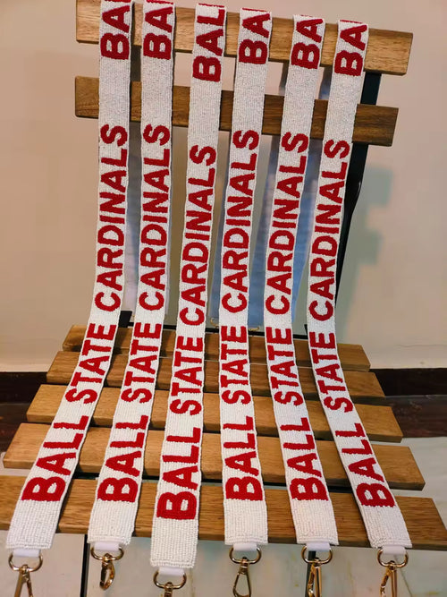 Ball State Cardinals purse strap