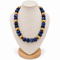 Blue Crew Navy & Gold Necklace