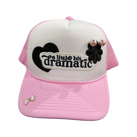 “Lil Bit Dramatic” trucker hat