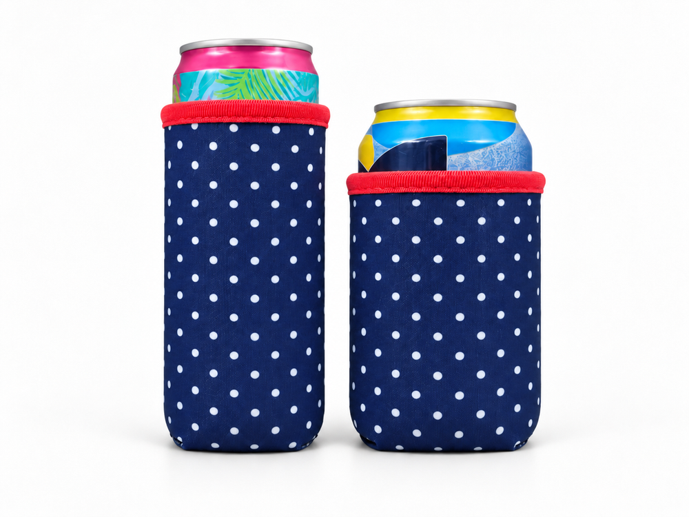 Delta Dots Koozie