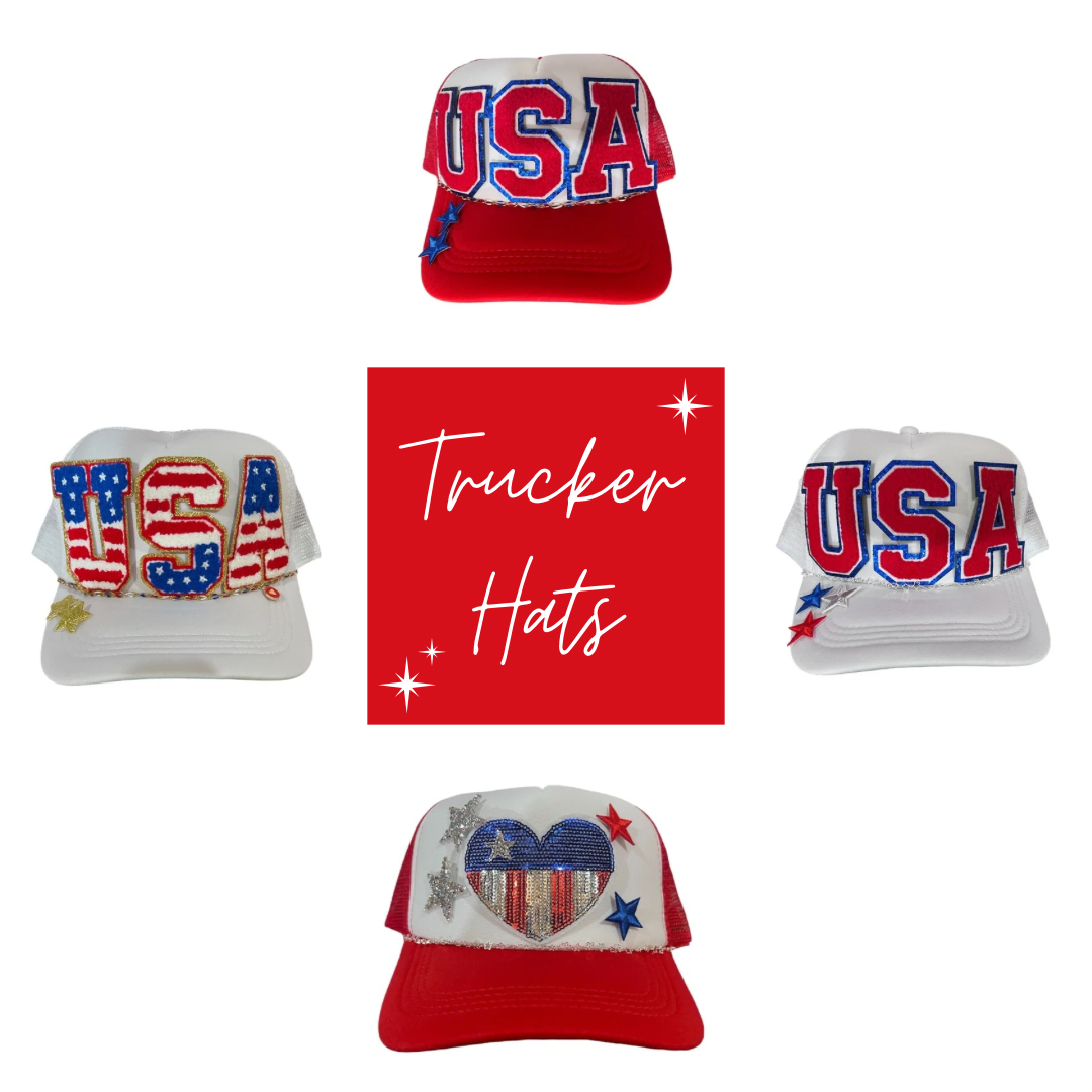 “USA” Trucker Hats