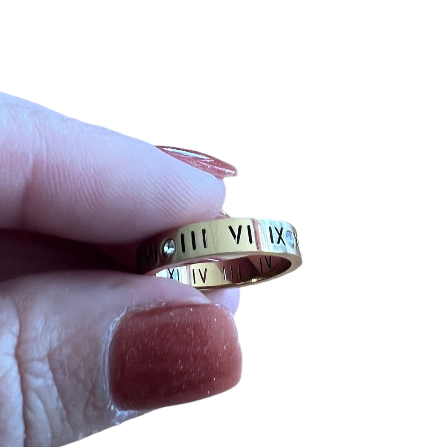 Roman Numeral Ring