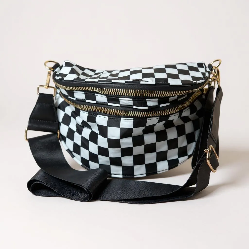 Off to the Races crossbody