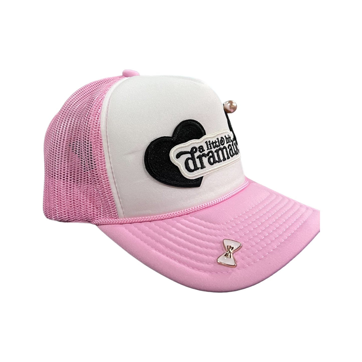 “Lil Bit Dramatic” trucker hat