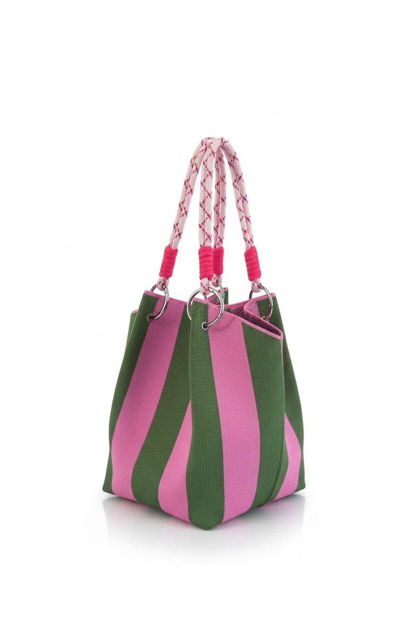Sweet Stripe Mini Tote
