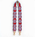 Scalloped Beaded Game Day Purse Strap – Ole Miss