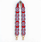 Scalloped Beaded Game Day Purse Strap – Ole Miss