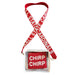 Ball State Cardinals beaded purse strap paired with clear stadium bag and Chirp Chirp coin purse