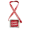 Ball State Cardinals beaded purse strap paired with clear stadium bag and Chirp Chirp coin purse