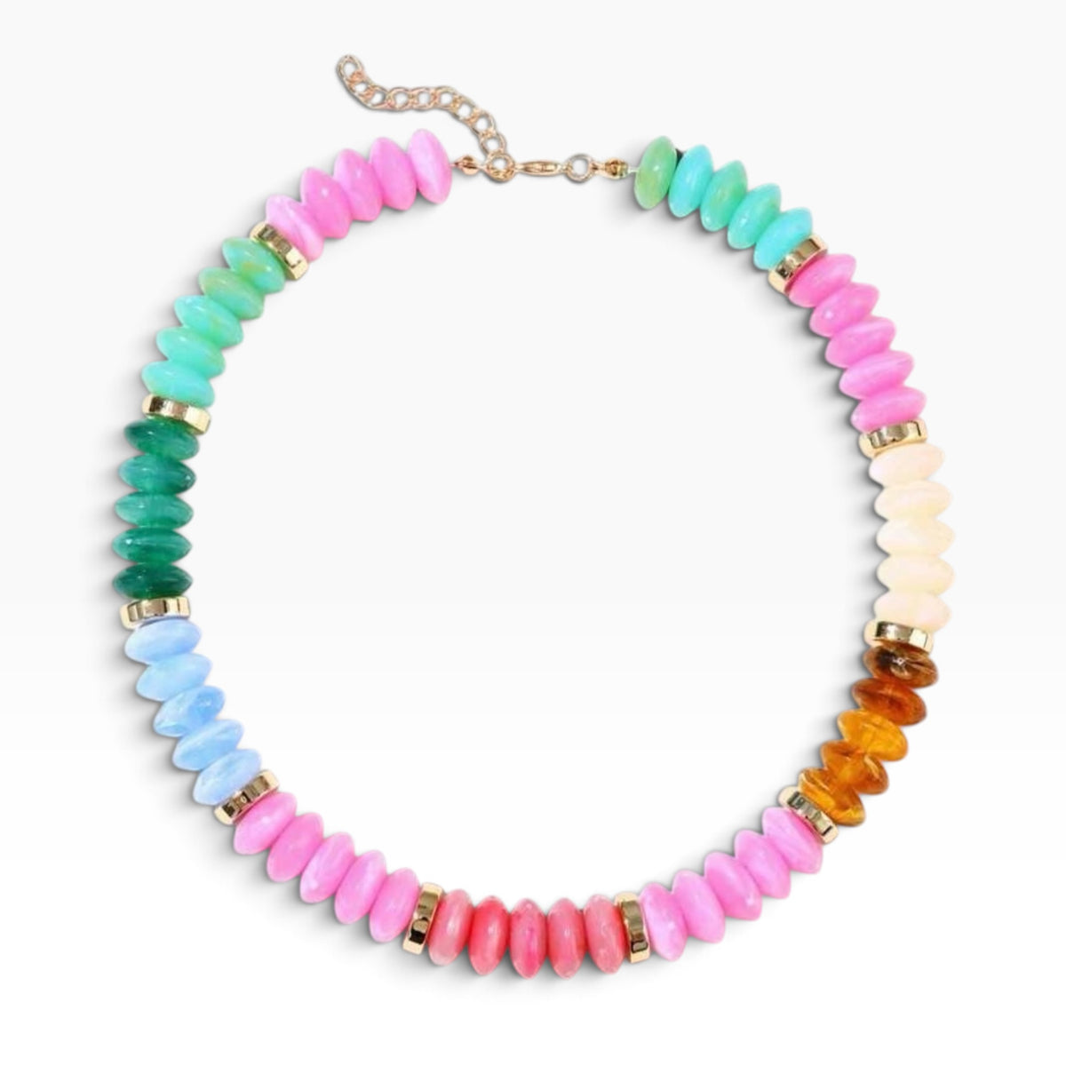 Colorful Surf Bead Necklace