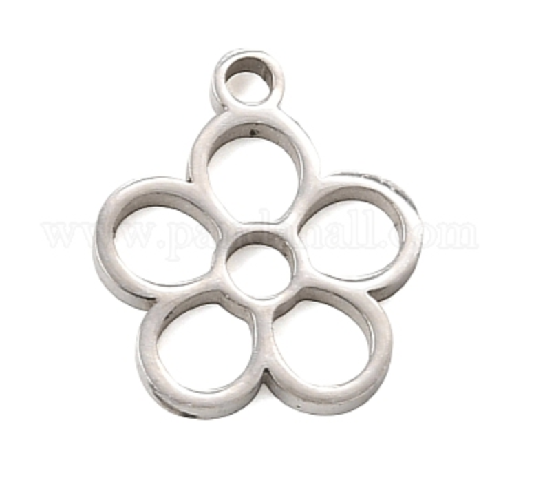 Double Heart Charm – Gold