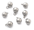 Pearl Heart Charm – Gold